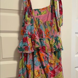 Floral Tiered Maxi Dress